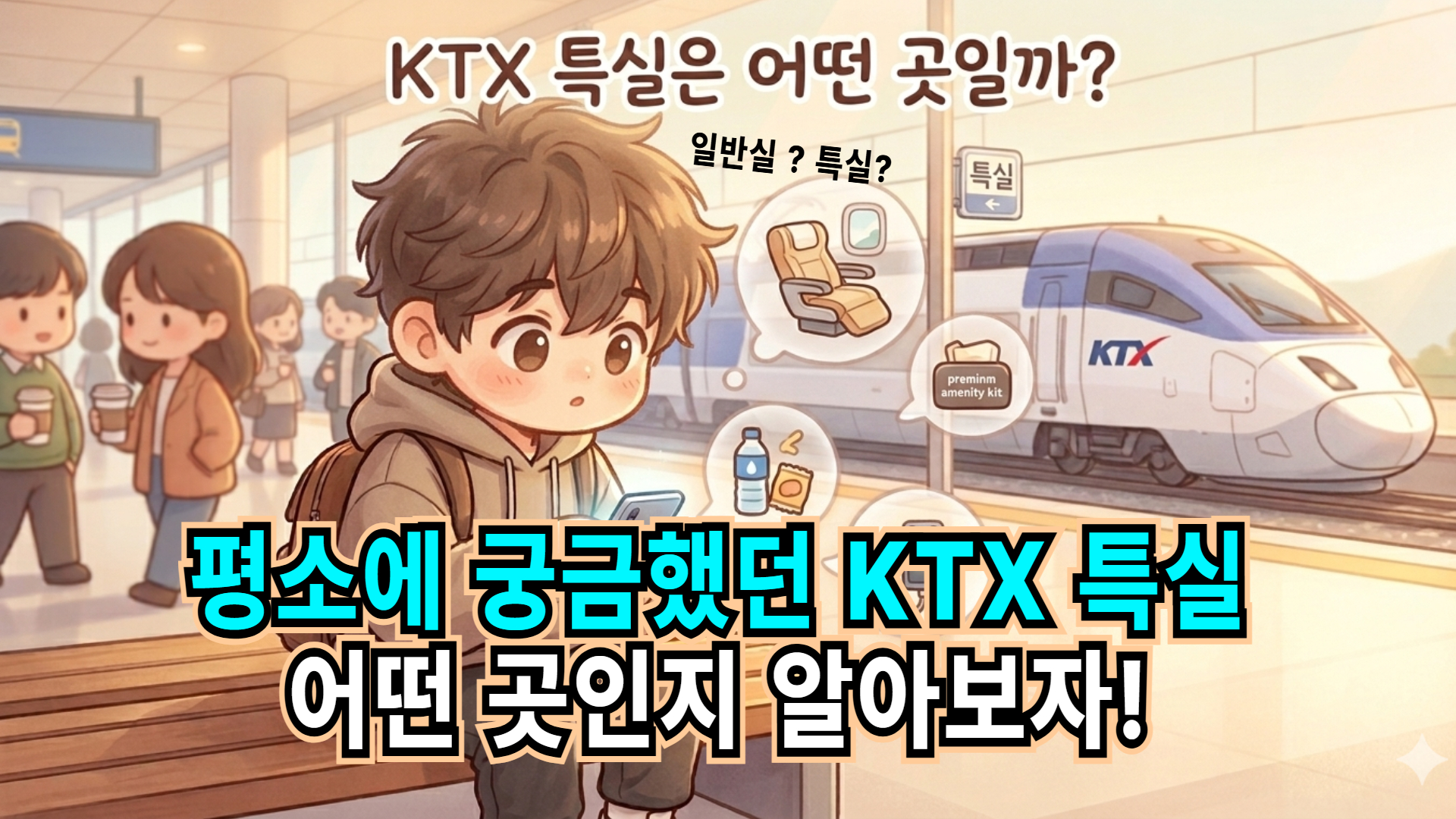 [철도상식] 일반실보다 40% 비싼 KTX 특실!, 진짜 탈만할까? 돈 아깝지 않게 저희가 먼저 알려드립니다.